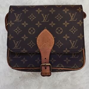 Louis Vuitton Brown Monogram Crossbody Bag